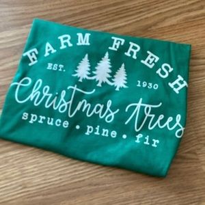 Christmas tree shirt